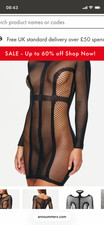 ANN SUMMERS BLACK COMET M/L