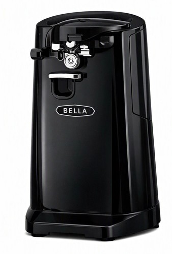Bella electric can opener and - can,