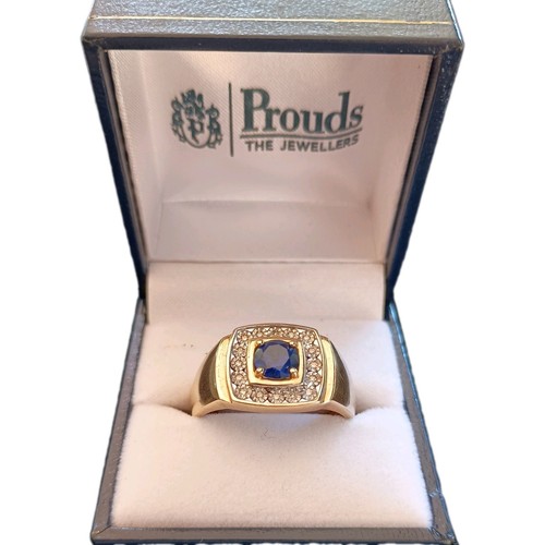 Certified 9ct natural sapphire - certified,