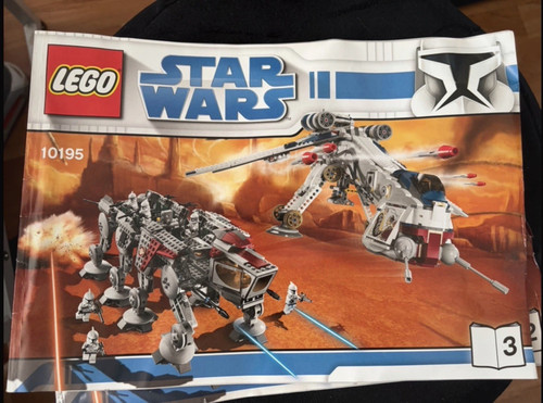 Lego star wars 10195 republic - wars,