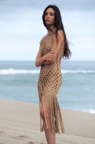 Zara mesh midi dress - £50,