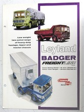 LEYLAND BADGER Commercial Haulage Tipper Tractor Sales Brochure Sept 1964 #908