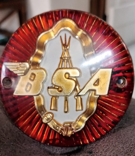 Vintage bsa motorcycle - motorcycle, petrol