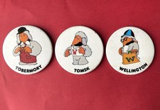 Vintage The Wombles  Tin pin