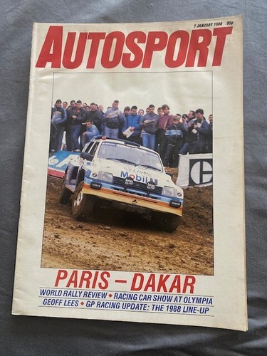Autosport magazine 1988 multi - 1988,