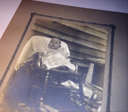 Antique american child - american, on
