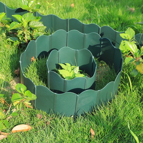 Garden edging lawn flowerbed - garden,
