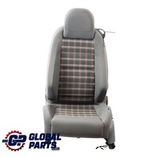 Volkswagen Golf GTI 1K Front Seat Heated Cloth Fabric Black Left N/S