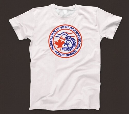 Peace games shirt 825 - 825, retro