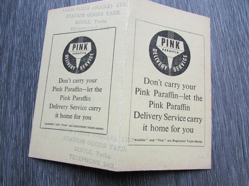 Pink paraffin delivery - pink,
