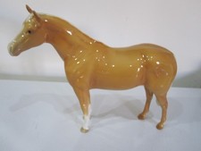 Beswick palomino horse plaited