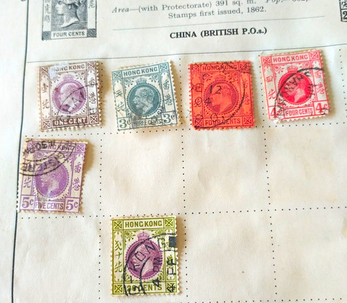 Hong kong edward vii - edward, used