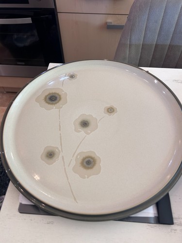 Denby smokestone round - , platter