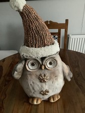 Home Reflections Extra Large Owl Christmas Statue Home Decor