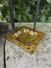 Vintage Amber Gold-Flecked