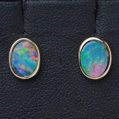 Fire red blue australian - blue, black