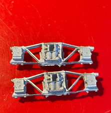 O GAUGE 5'6" STANDARD DIAMOND FRAME COACH BOGIE SIDES