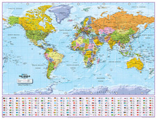 Small World Map 1:60m, Small