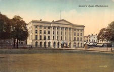 Queens Hotel Cheltenham Gloucestershire Postcard (F407)