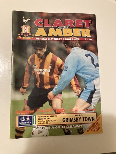 Bradford city programmes - , x3