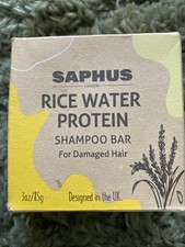 Saphus Rice Water Protein Shampoo Bar 85g 