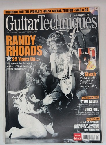 Guitar techniques magazine - guitar,