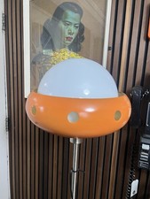 Vintage Orange UFO Space Age