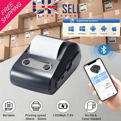 Wireless thermal printer - wireless,