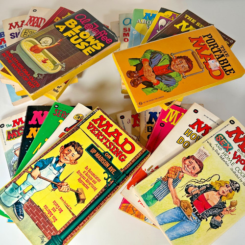 Mad magazine paperback books - paperback,