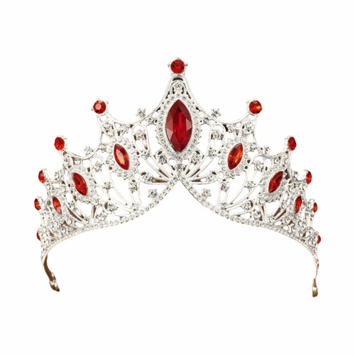 Baroque crystal tiara - baroque,