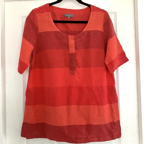 Sahara 100 linen wide striped - wide,