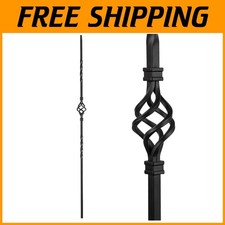 Elegant Iron Balusters Set of