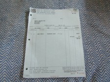 1966 SHELBY AMERICAN INVOICE