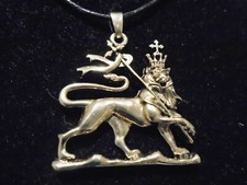 UNIQUE BRASS RASTA LION OF