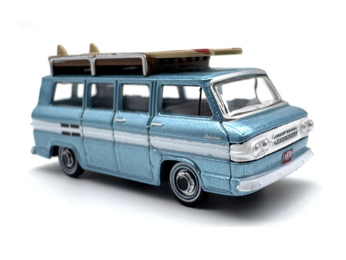 Blue station wagon - 1:87,
