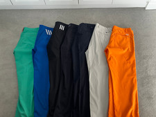 7 pairs of mens golf trousers