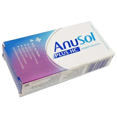 Anusol plus suppositories - plus, hc
