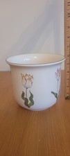 Tiffany & Co Ceramic Planter, 'Tiffany Tulips' Excellent Condition