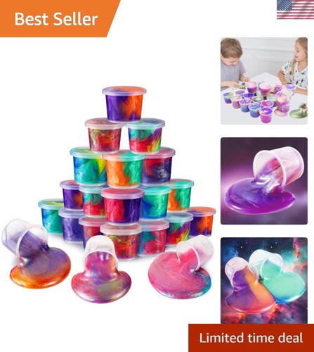 Galaxy slime putty 24pack toy - galaxy,