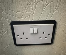 double Socket Switch Surround