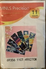Pre printed cross stitch kit - stitch,