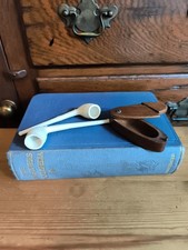 Antique Wooden Snuff Box With