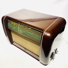 Philips Type 581A 6-Band Bakelite Valve Table Radio 1948, Very Smart & Complete