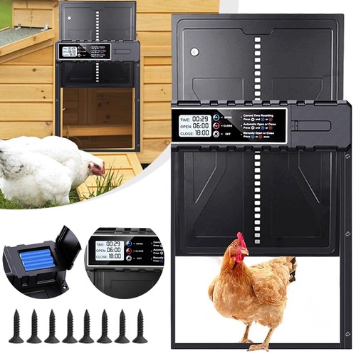 Automatic chicken coop door - automatic,