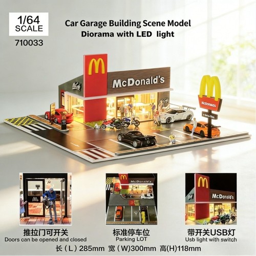 Diorama diecast car - diecast,