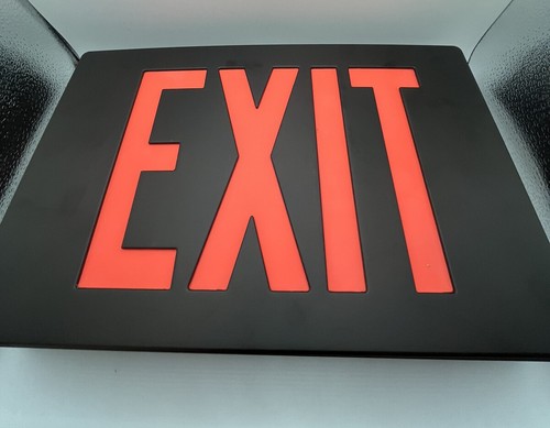 Astralite exit sign - astralite, l.e.d