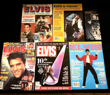 Lot of 5 Elvis Magazines, VG+