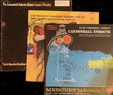 Cannonball Adderley 3LP Lot