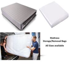Heavy Duty Mattress Cover Bags Single Double King Super King Polythene Moving