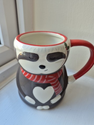 Sloth christmas mug - sloth,